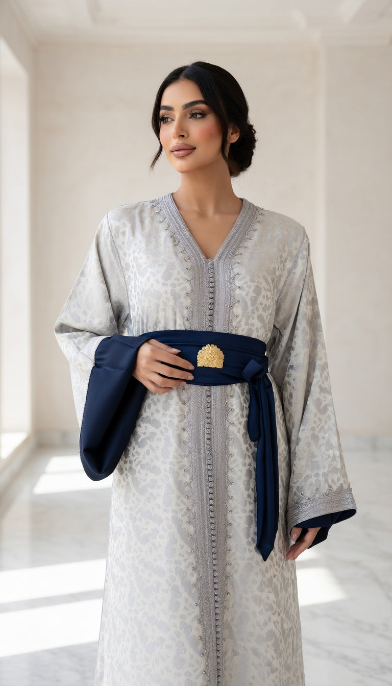 قفطان "السلطانة" - رقيّ مخملي بلمسة تقليدية