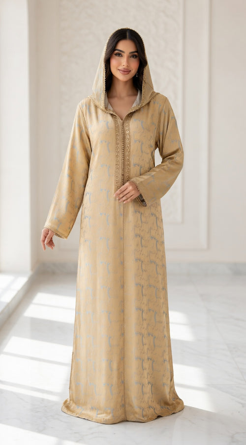 جلابة "الذهبي الراقي" - شياكة يومية بلمسة تقليدية