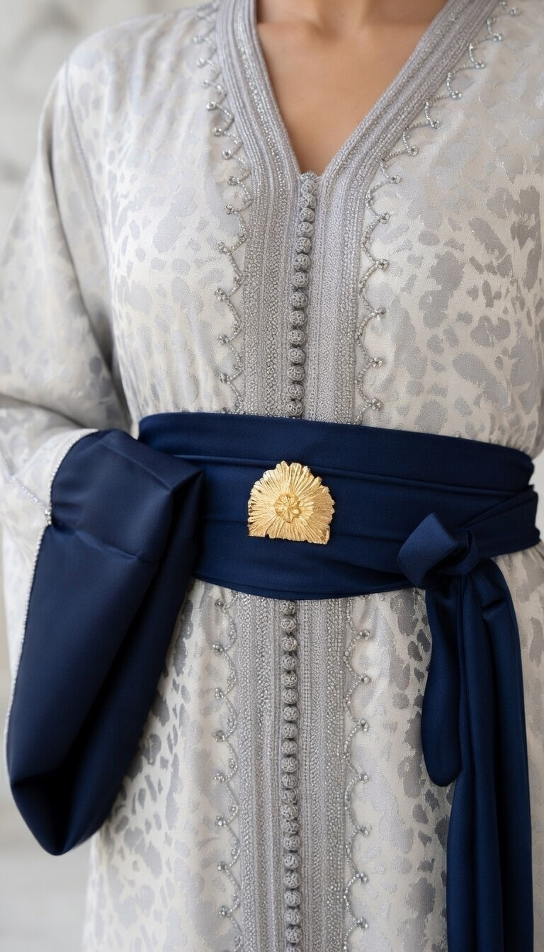 قفطان "السلطانة" - رقيّ مخملي بلمسة تقليدية