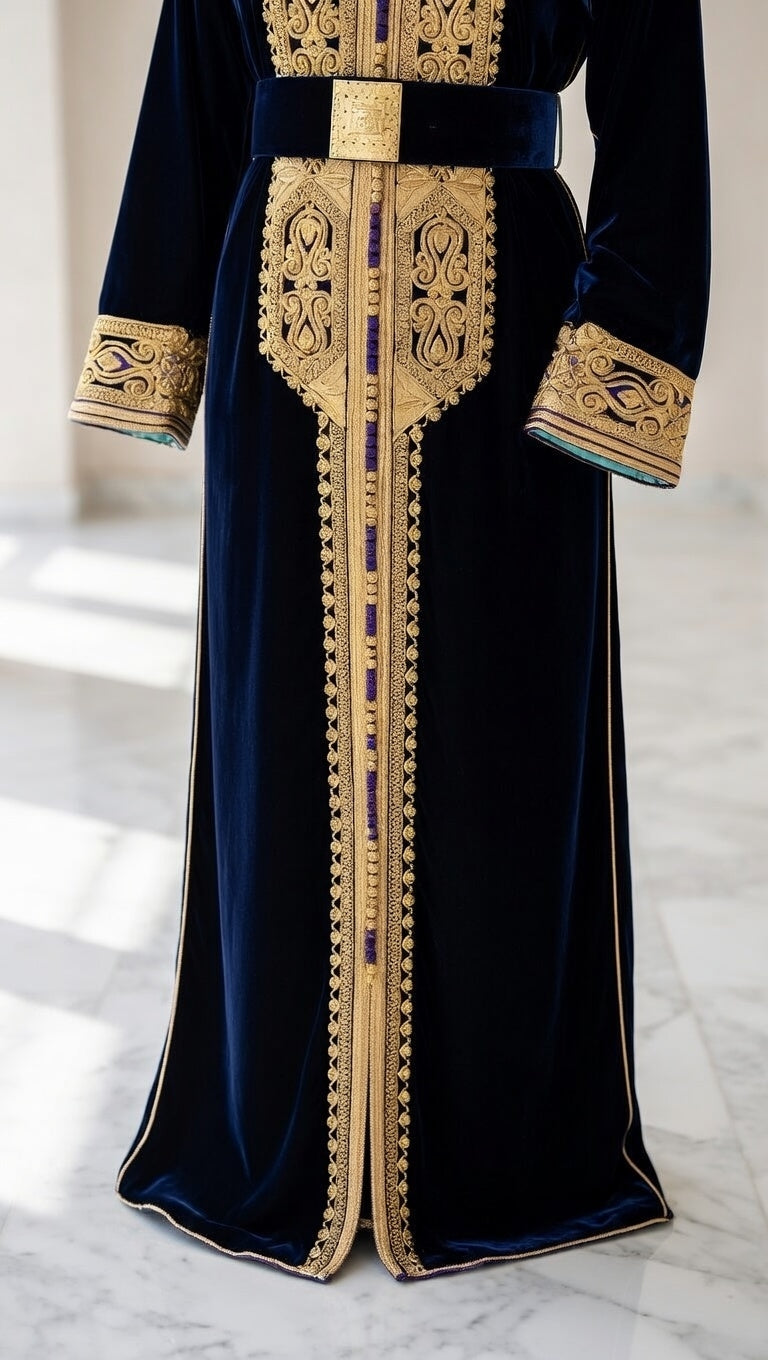 قفطان "السحر" - رقيّ يدويّ بلمسة فنية