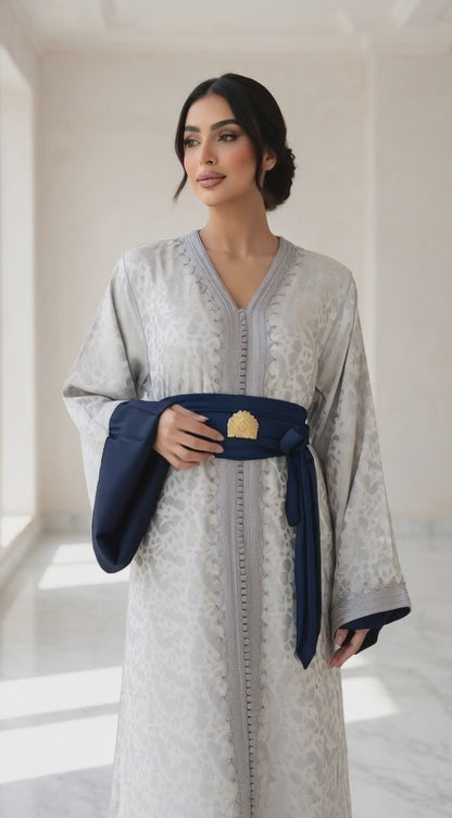 قفطان "السلطانة" - رقيّ مخملي بلمسة تقليدية